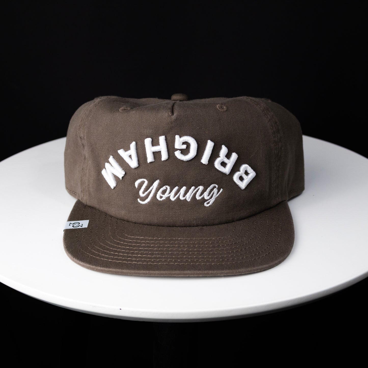 THE FLIPPED BRIGHAM HAT (UNSTRUCTURED BROWN)