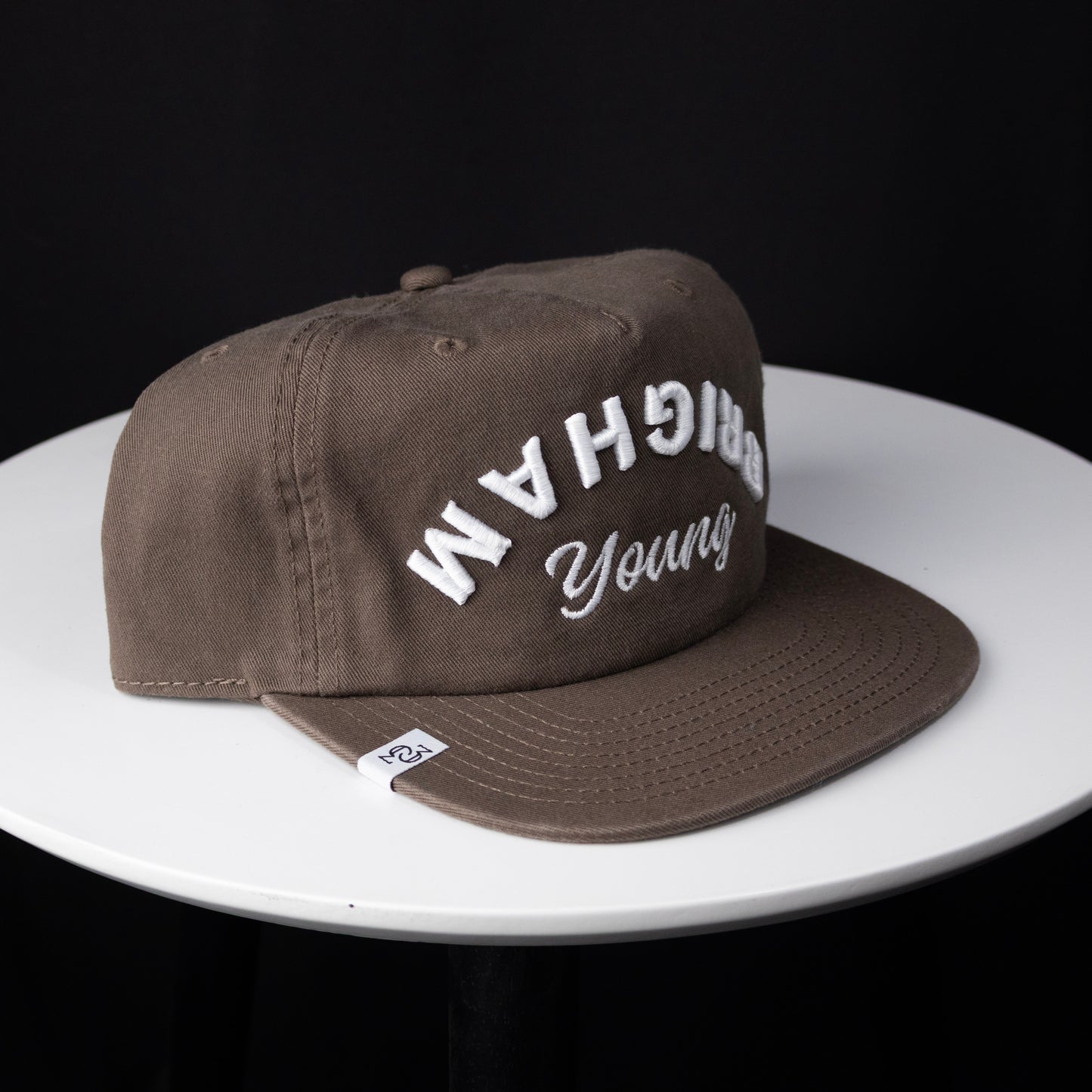 THE FLIPPED BRIGHAM HAT (UNSTRUCTURED BROWN)