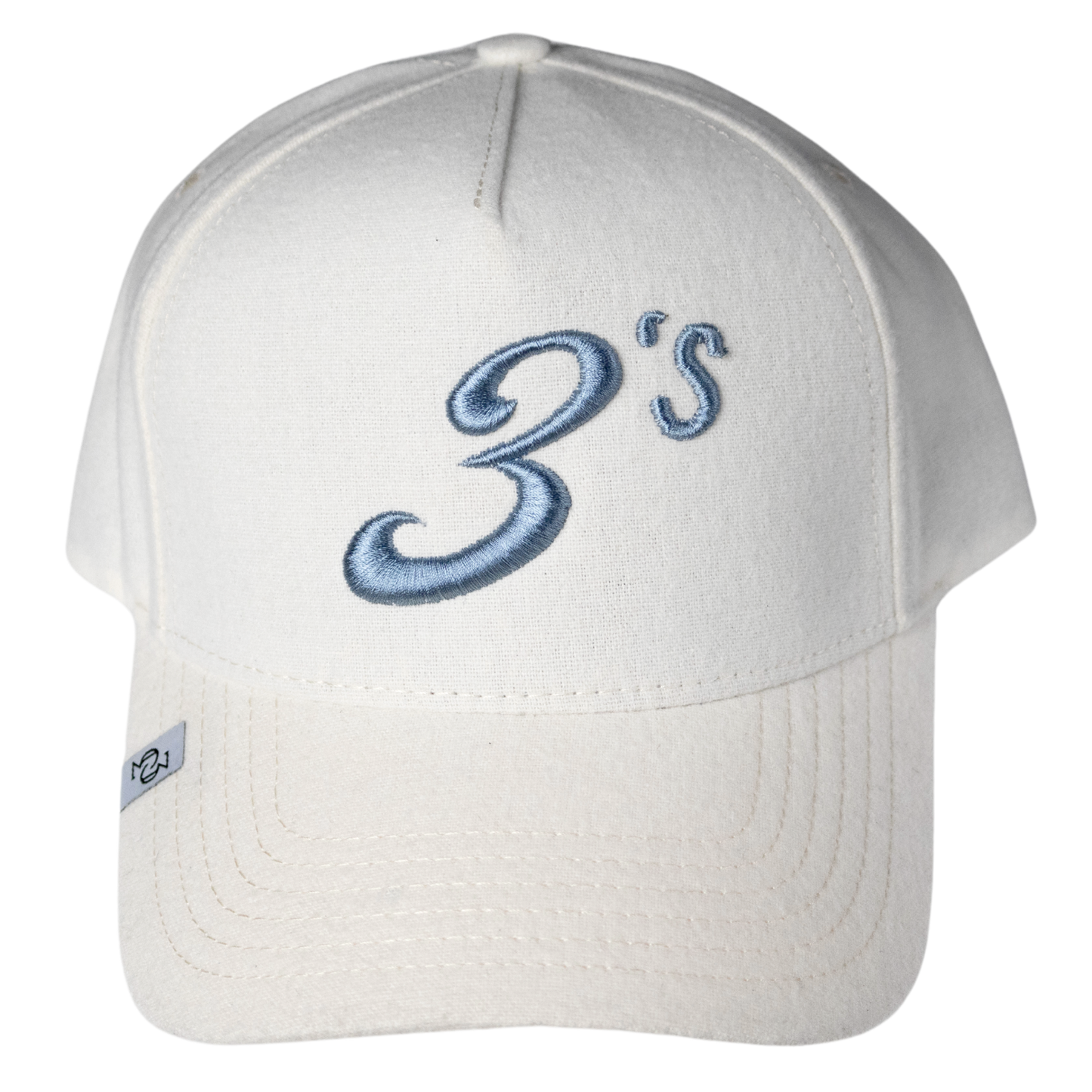 THE 3'S HAT (WHITE LINEN)