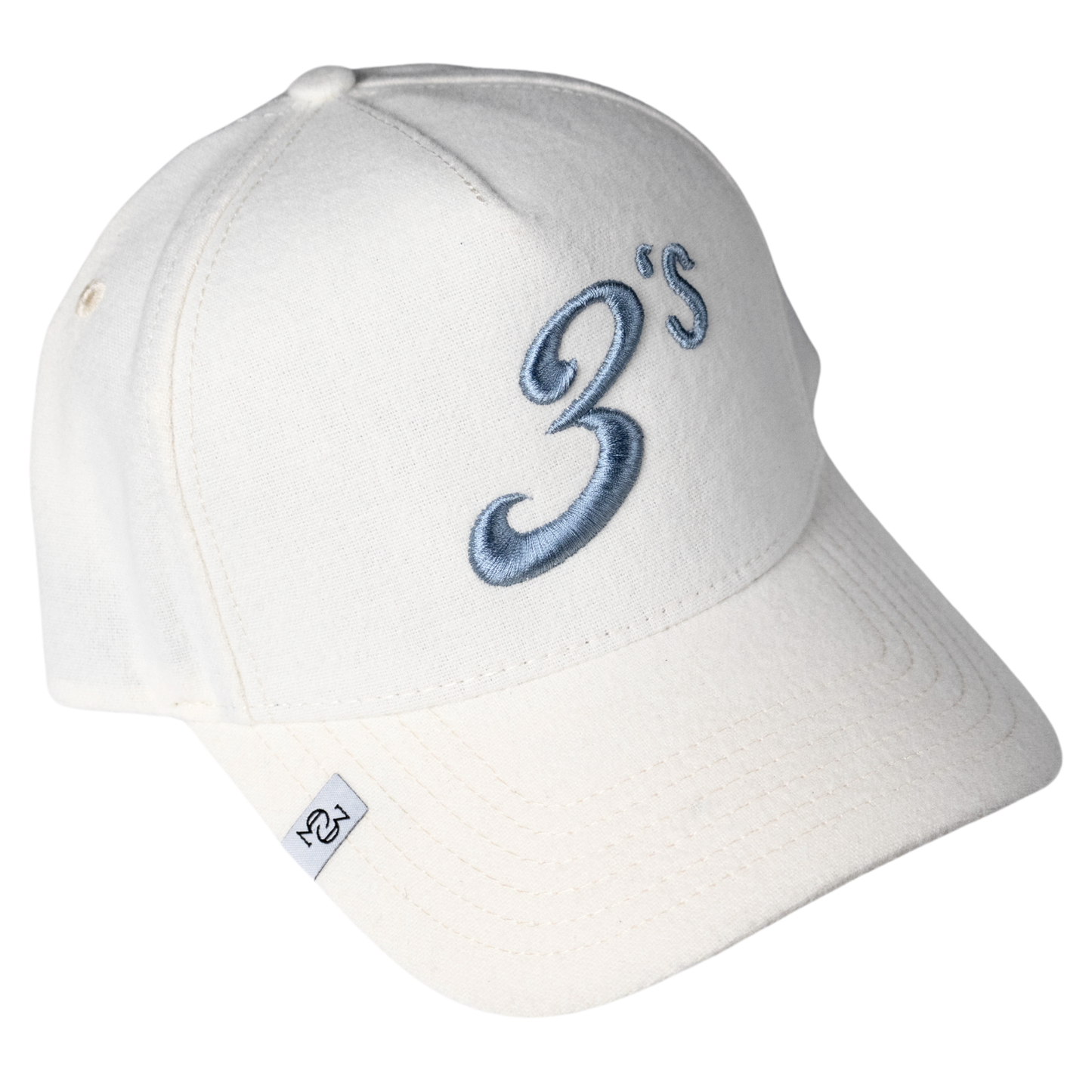 THE 3'S HAT (WHITE LINEN)