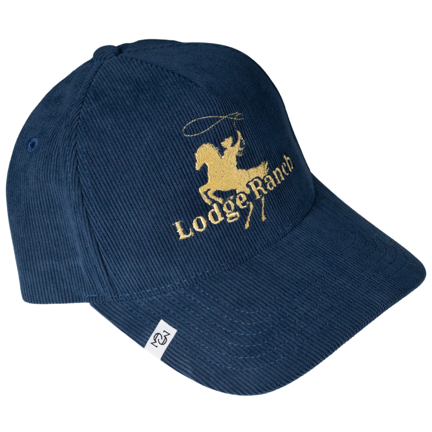 THE LODGE RANCH HAT (NAVY CORDUROY)