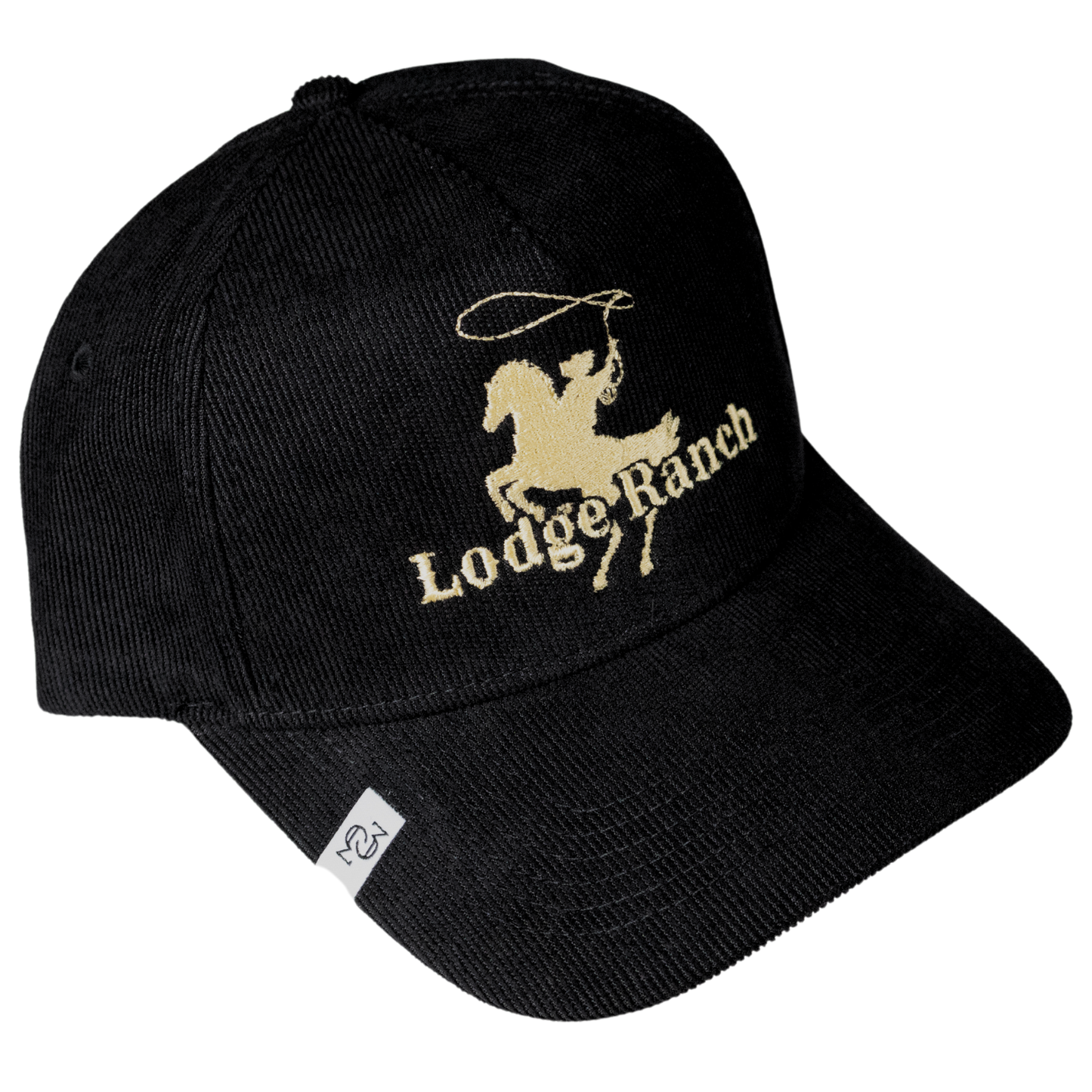 THE LODGE RANCH HAT (BLACK CORDUROY)