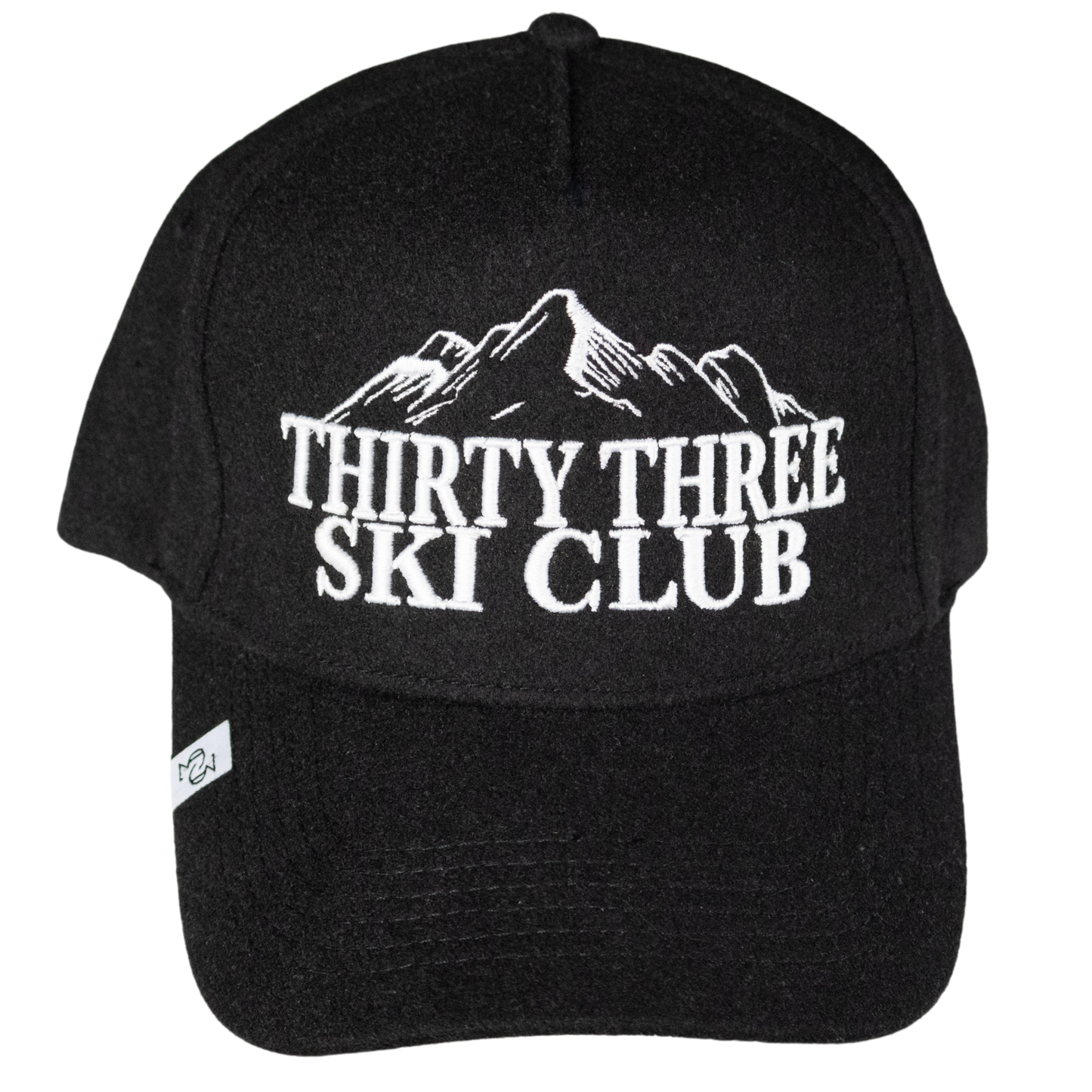 THE THIRTY THREE SKI CLUB HAT (BLACK LINEN)