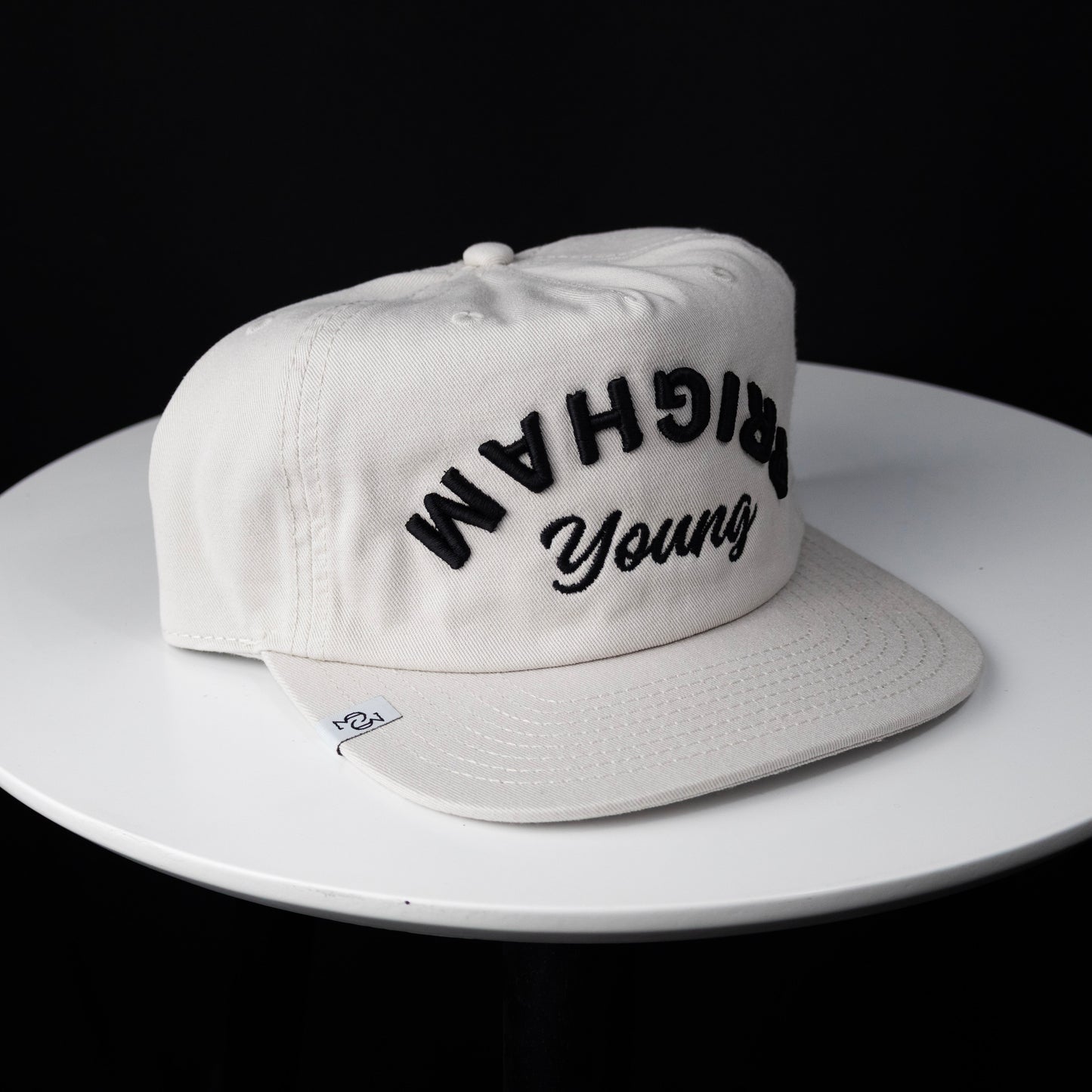 THE FLIPPED BRIGHAM HAT (UNSTRUCTURED BONE)