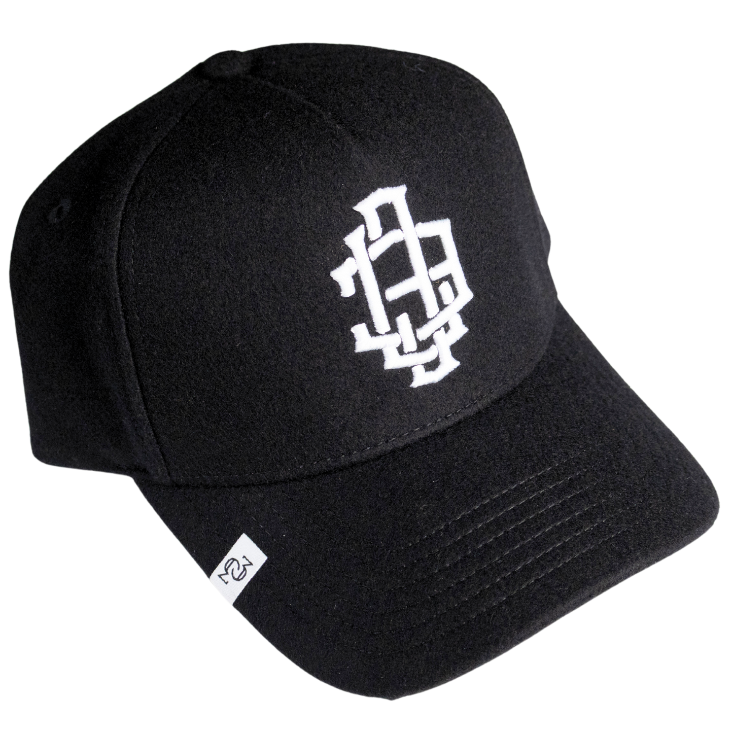 THE MONOGRAM LODGE33 HAT (BLACK LINEN)