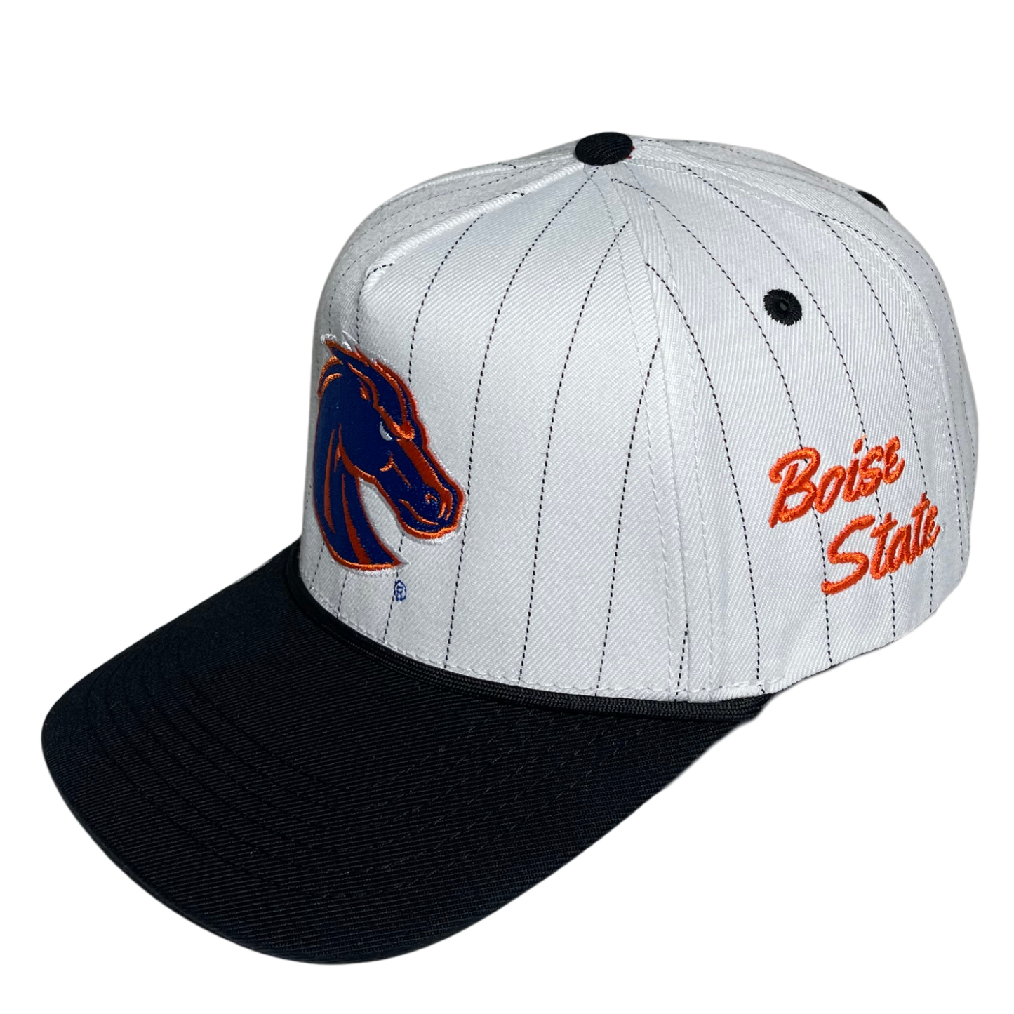 NEW - BRONCO HEAD PINSTRIPE HAT