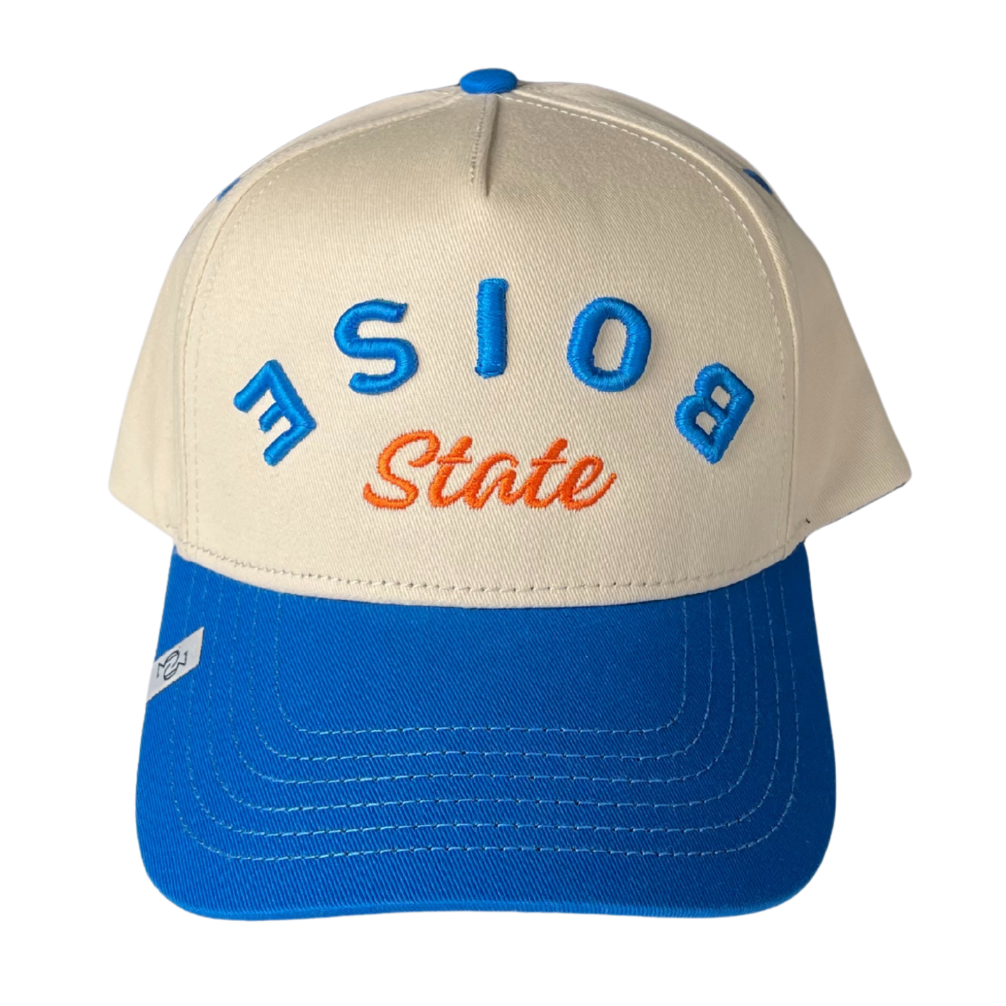 THE FLIPPED BOISE HAT (CREAM/BLUE)