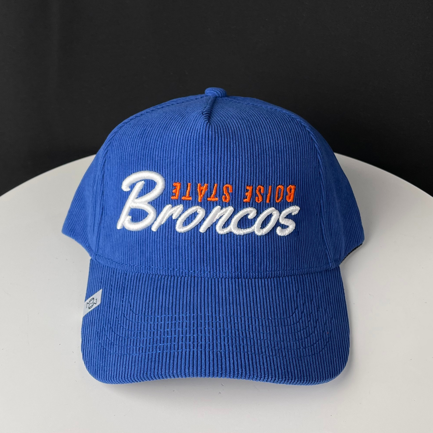 THE BLUE CORDUROY BRONCOS HAT