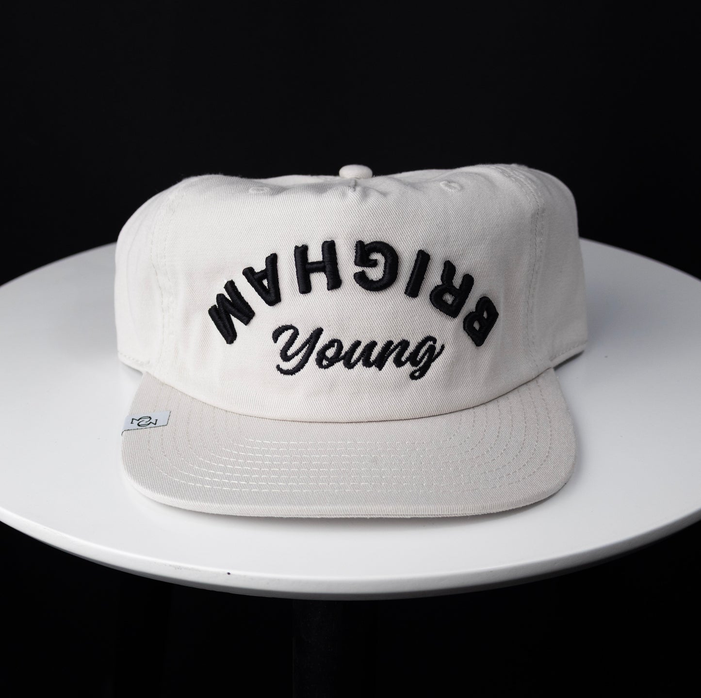 THE FLIPPED BRIGHAM HAT (UNSTRUCTURED BONE)