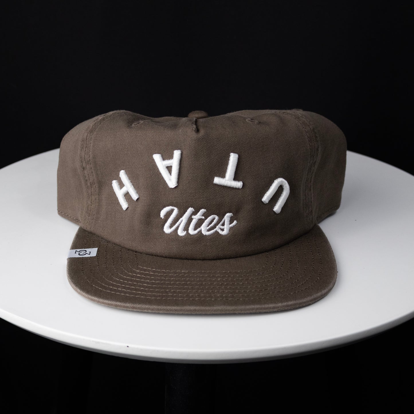 THE FLIPPED UTAH HAT (UNSTRUCTURED BROWN)