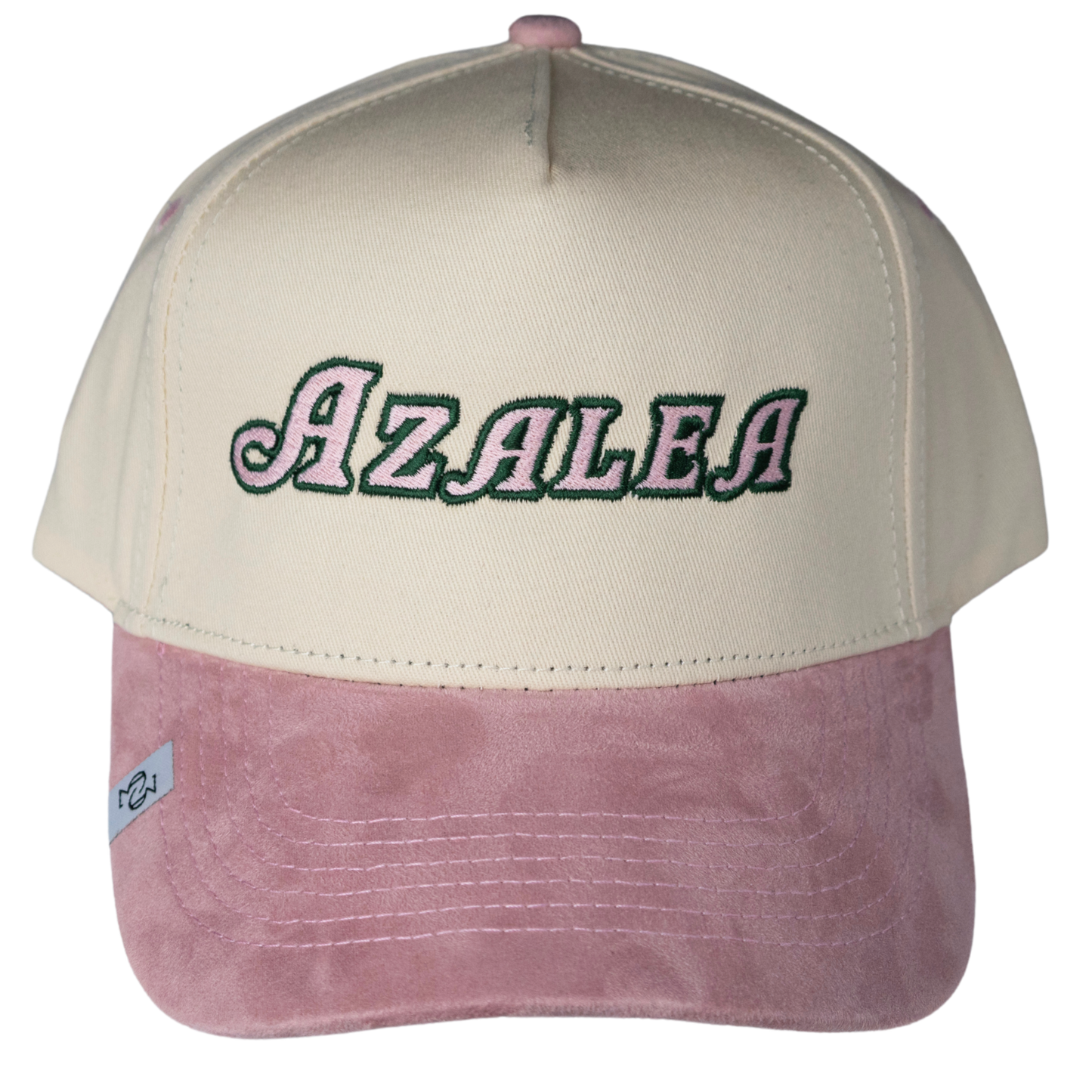 THE AZALEA PINK SUEDE BRIM HAT