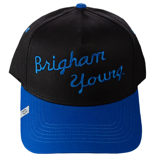 * THE BYU VINTAGE SCRIPT HAT