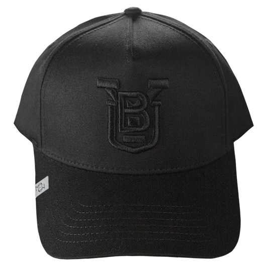 * THE BLACK STACKED BYU HAT