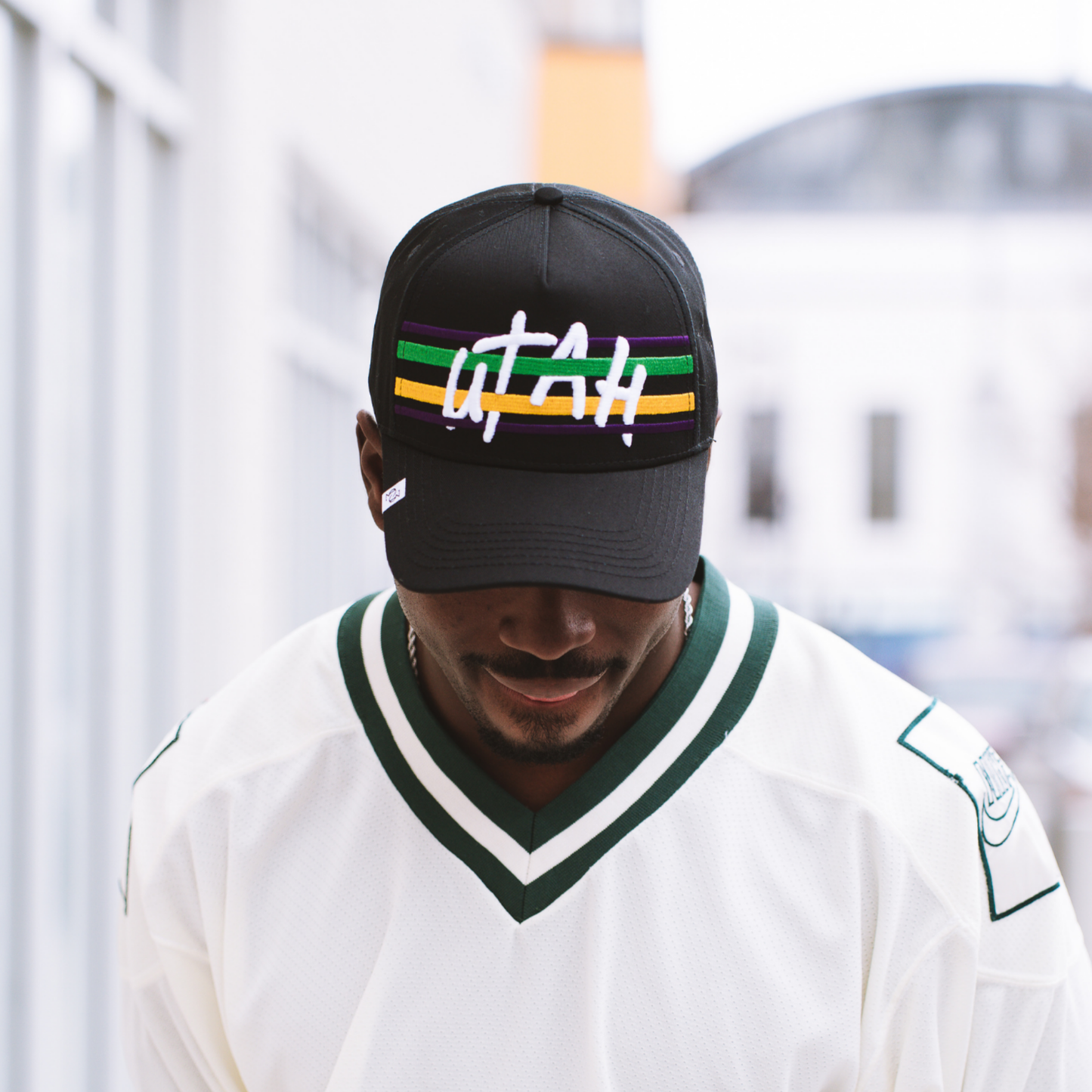 UTAH MARDI GRAS STRIPES HAT