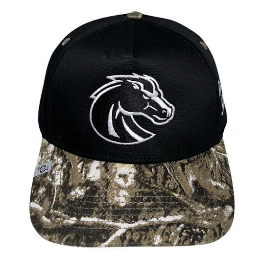 NEW - BRONCO BLACK & CAMO HAT