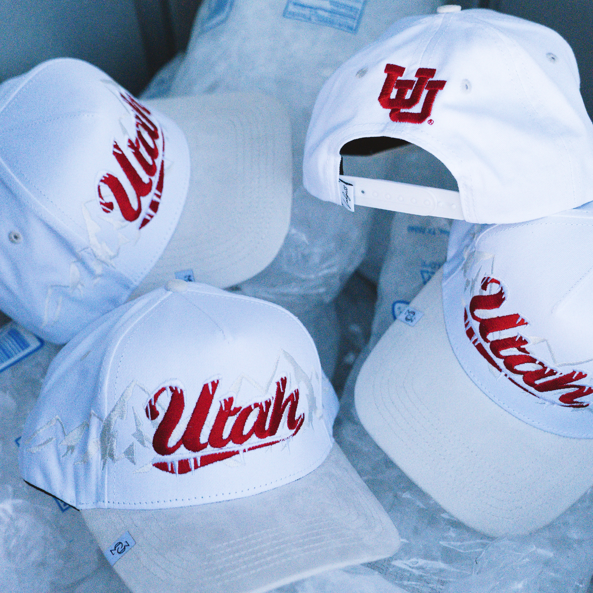 NEW - UTAH WHITEOUT SPECIAL EDITION HAT
