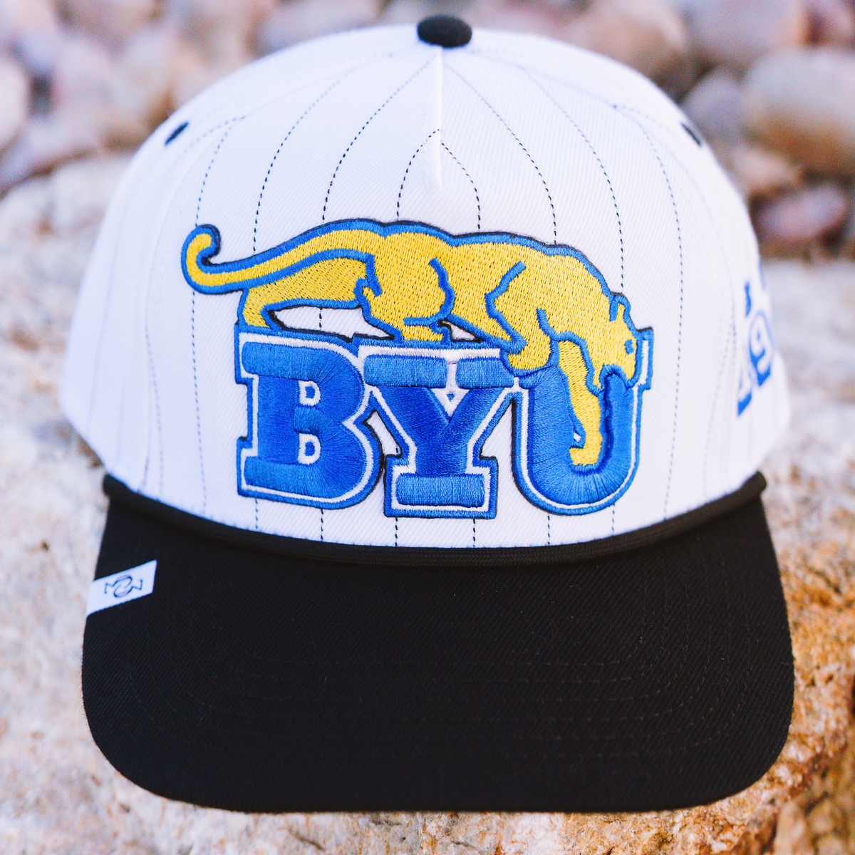 NEW - BYU 1984 VINTAGE PINSTRIPE HAT