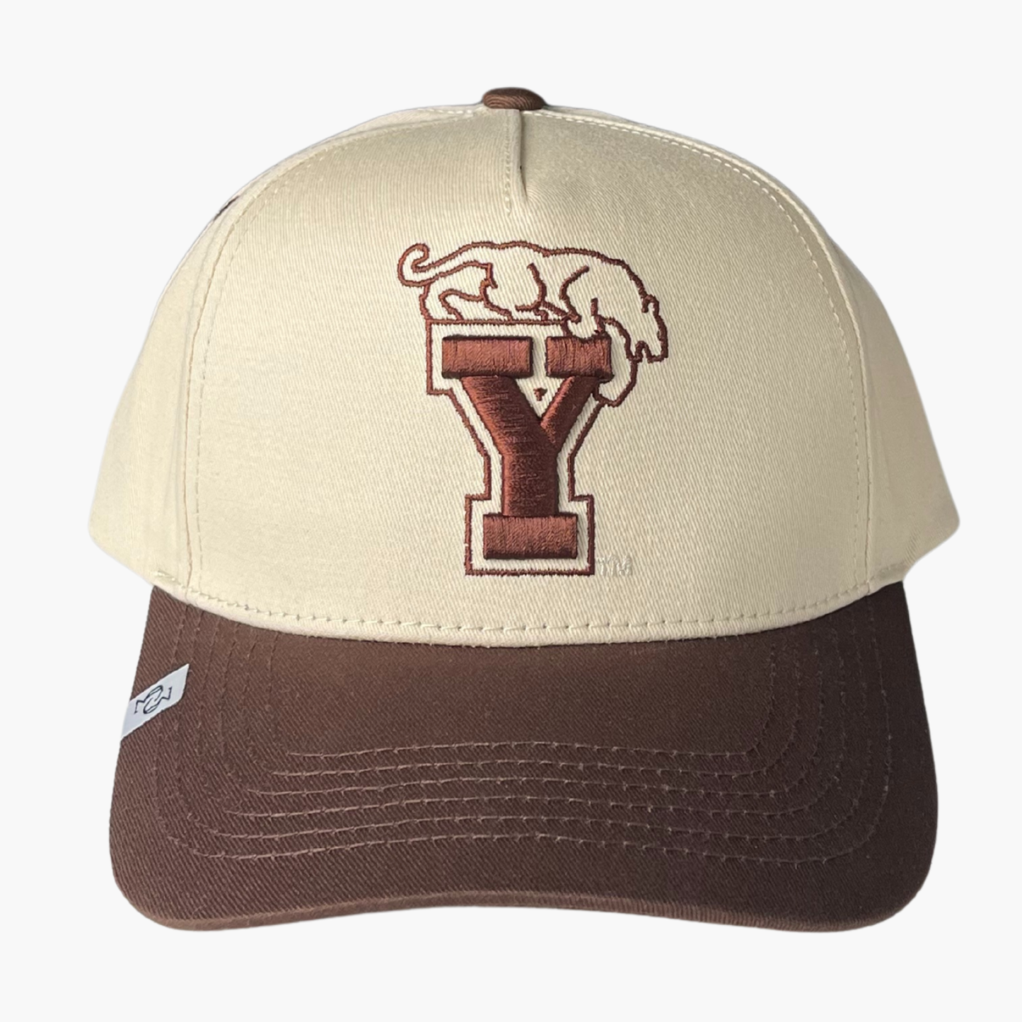 NEW | THE Y COUGAR CREAM & BROWN HAT