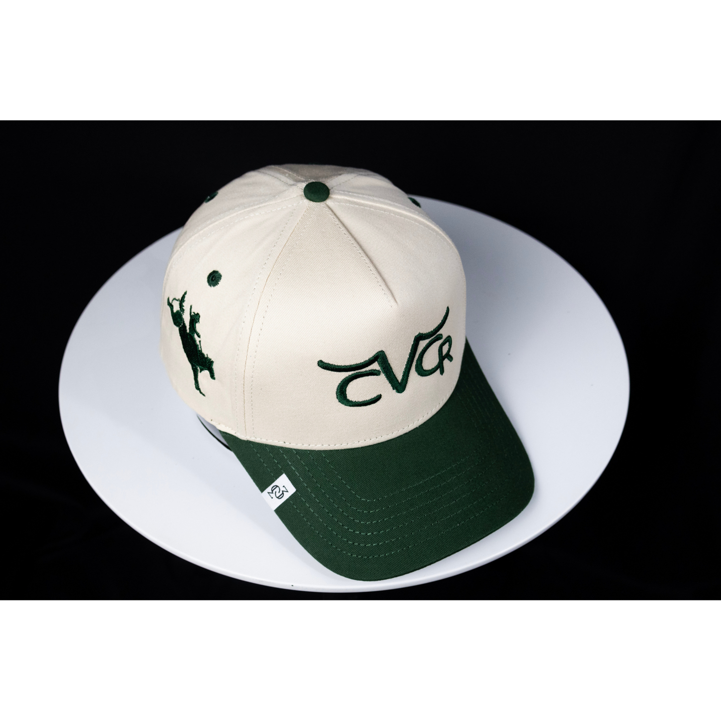 CREAM & GREEN (CC RANCH HAT)