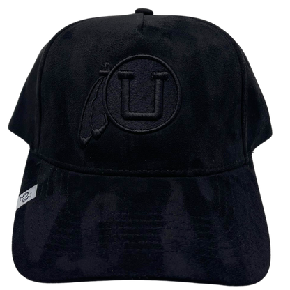 * THE BLACKOUT SUEDE DRUM HAT