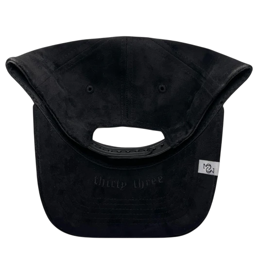 THE BLACKOUT SUEDE DRUM HAT