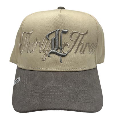 * THE CREAM SCRIPT HAT