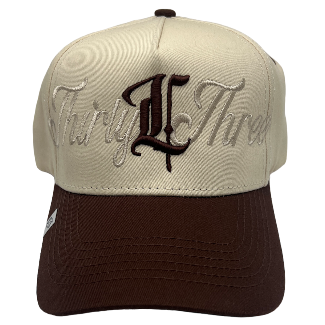 * THE CREAM SCRIPT HAT