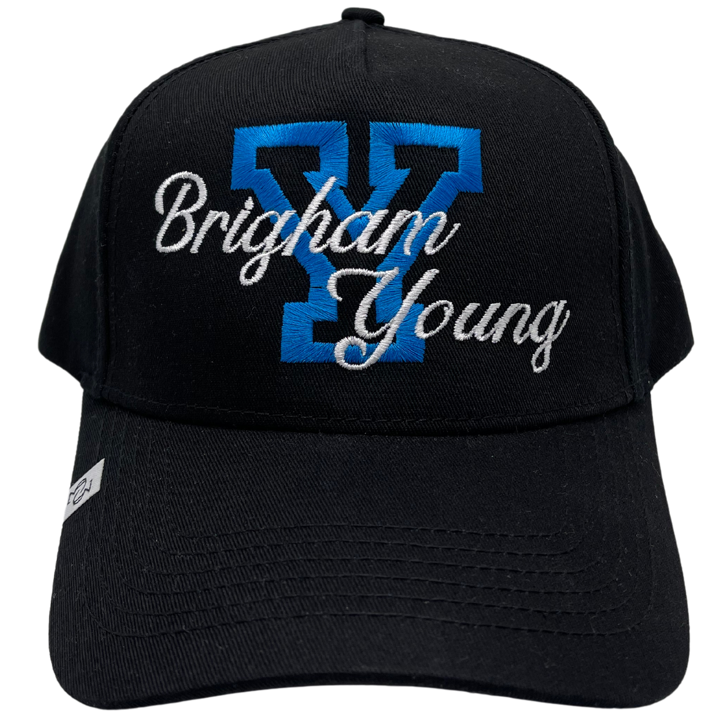 * THE (BRIGHAM YOUNG SCRIPT HAT)