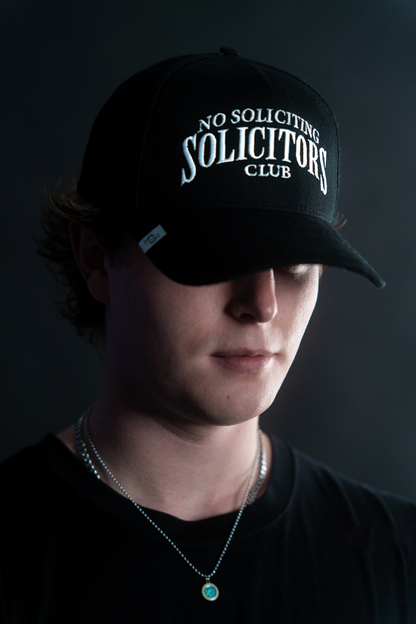 No Soliciting Solicitors Club (Black)